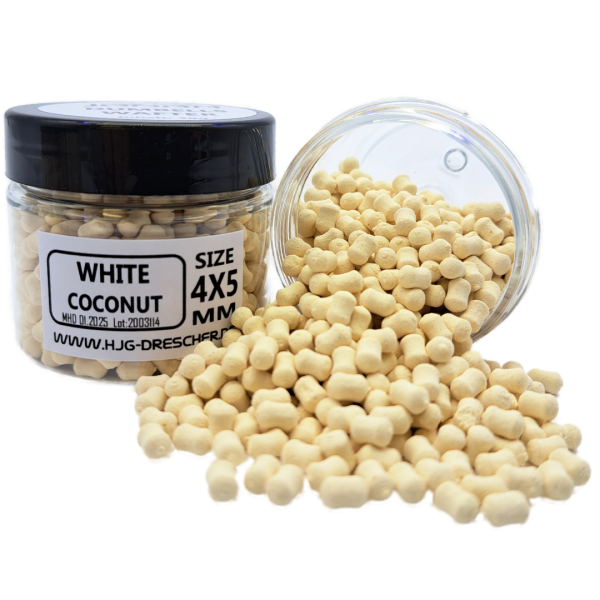 Dumbell Wafter 4 x 5 mm WHITE COCONUT 2.0
